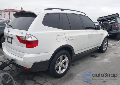 2008 BMW X3 3.0Si from USA, damaged, VIN WBXPC93448WJ03586